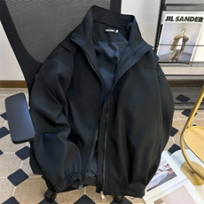 户外徒步冲锋衣夹克男春秋潮高级感结构宽松飞行员外套HHD697P60，男装夹克，星座1013-5
