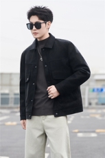 新标90绒羽绒服男冬季2025新款皮夹克外套A313-8878-P245，男装夹克，电商A313