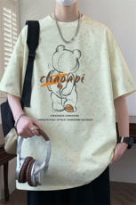！2026夏季新款男士百搭潮牌短袖T恤半袖体恤T2563特P25，男装T恤，电商B220