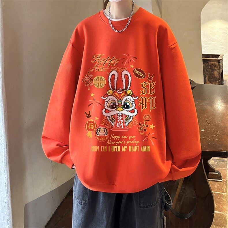 控38简约帅气百搭长袖t恤男大码卫衣T4299-P25加绒款-P35,男装卫衣,电商A040