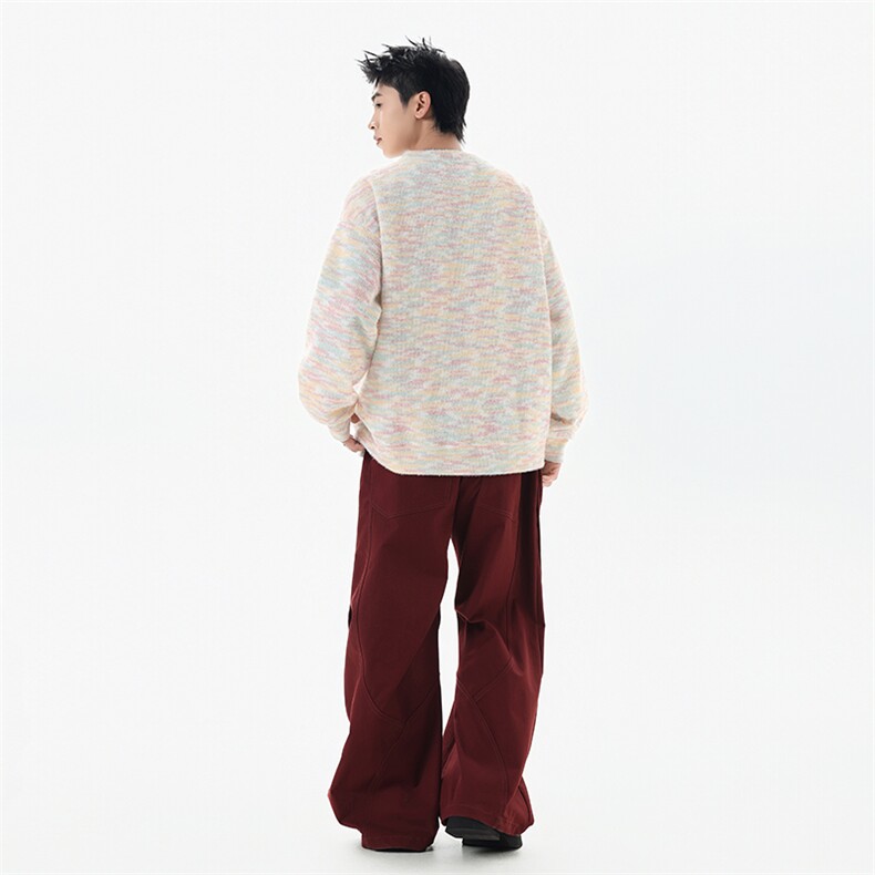 YK86149-P38加绒P43聚酯纤维彩色圆领卫衣男款,男装卫衣,电商A086-1