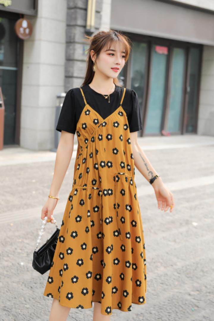 夏季新款连衣裙有现货，女装连衣裙，千利红