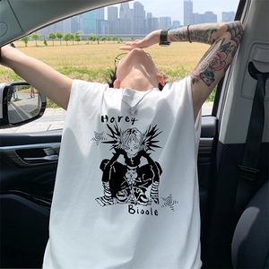 量大优 得物抖音高品质重磅230克美式印花无袖t恤背心WB536 特P18图片