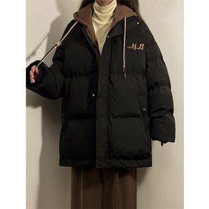 2025冬季宽松/连帽休闲外套潮加厚棉衣XZ102B-1M8008-P125图片