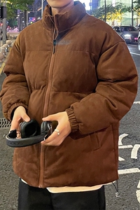 情侣麂皮绒棉服男冬新款情侣棉衣外套加厚棉袄羽绒服MY8805-P68图片