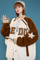 冬款中性加棉加厚时尚棉衣外套毛巾绣棒球服男士8133-P120控价158，男装棉衣，电商A441-1