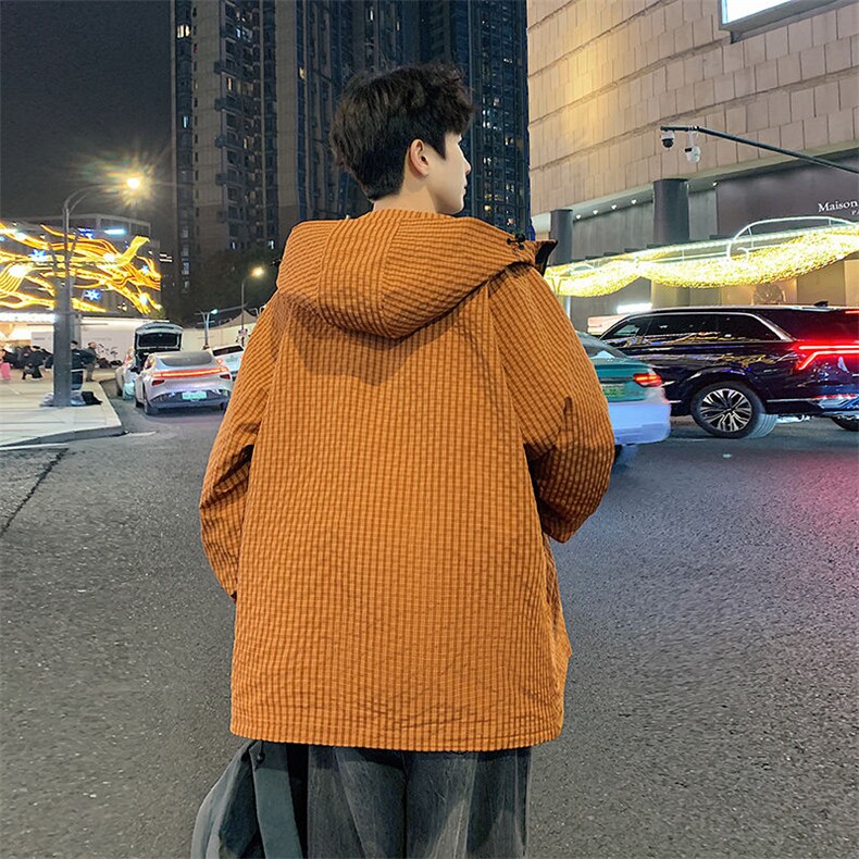 新款现货户外连帽夹克男三防冲锋衣外套JK811-P85,男装夹克,星座1204-3
