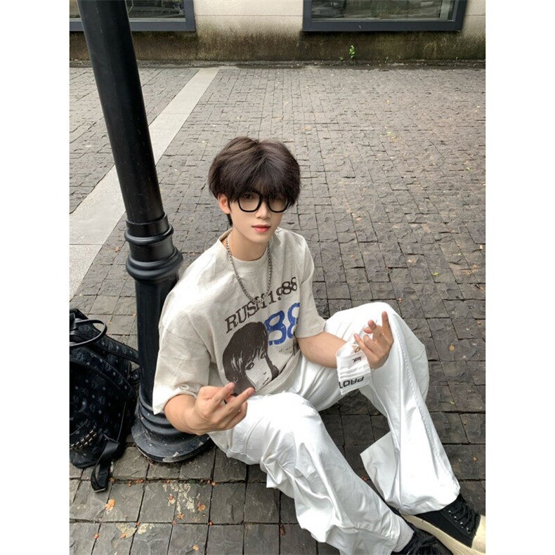 纯棉250克印花短袖ZX0311-特批27,男装T恤,星座313A(原308A-2)