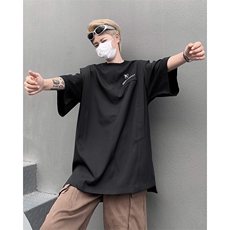 男装印花抗皱短袖t恤潮牌假两件上衣男生体恤XZ514-2-202448-P58，男装T恤，星座514-2(原B239)