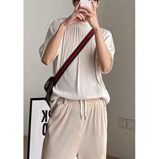 青少年垂感短袖男新款2025夏季t恤设计感七分袖体恤男装T008，男装T恤，星座1116A-2（原606A-1）