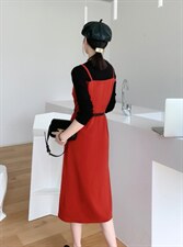 秋装新款连衣裙，女装连衣裙，艾伊贝雪