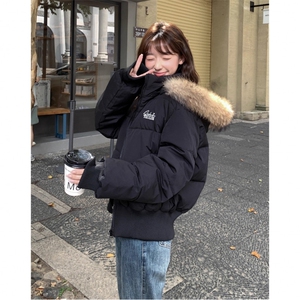 现货 冬季小个子短款加厚连帽棉服MY216/P85图片