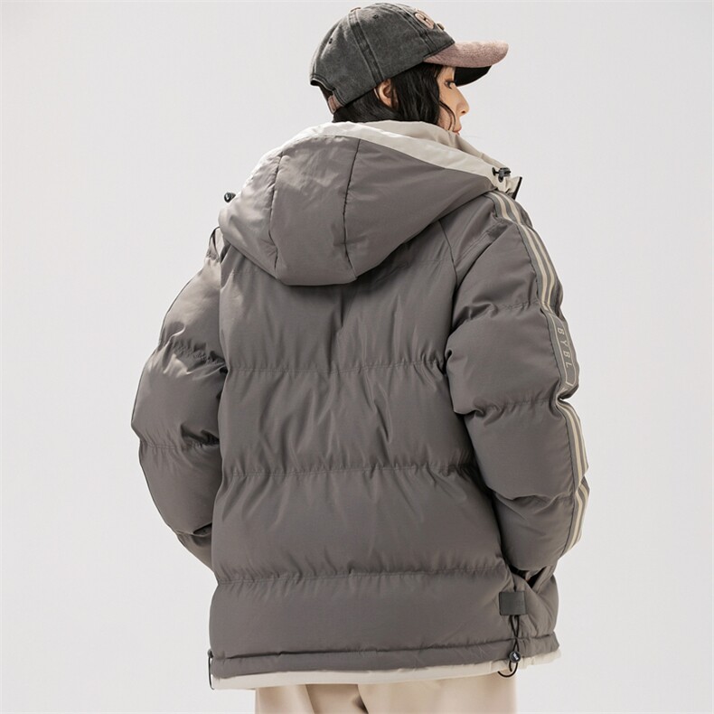 三防料抖音品质现货10W件宽松加绒加厚棉衣外套棉服BM333特P85,男装棉衣,电商A486