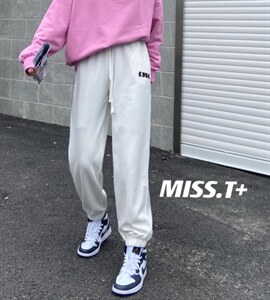 【现货】新款卫裤，女装休闲裤，MISS T+
