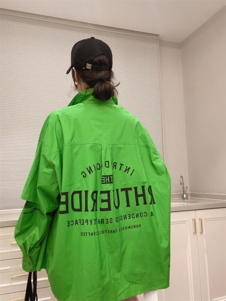 4色字母防晒衬衣，其它，可纳奇