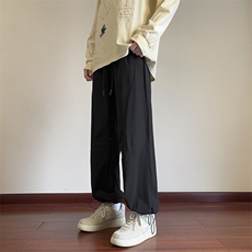 港风休闲裤宽松运动裤拖地裤束脚裤男KP812P45，男装休闲裤，星座1204-3