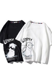 2021夏季新款白底平铺 面料：100%棉 T1002-P30图片