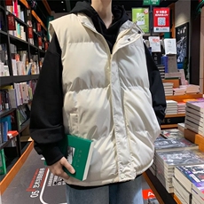 大码秋冬季韩版马甲男女潮流立领棉服修身加厚坎MJ908-P50，男装背心/马甲，星座1109-3