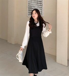 韩版淑女时尚连衣裙图片