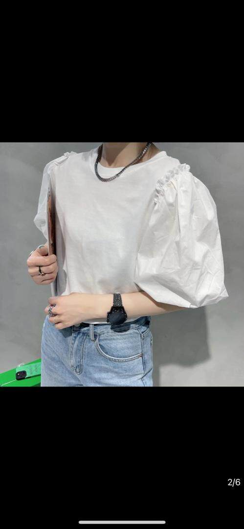 泡泡袖小衫，其它，卡笛琇