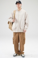 户外夹克男棒球领纯色上衣冲锋衣外套DSA157B-JK7869-P70，男装夹克，电商A157B