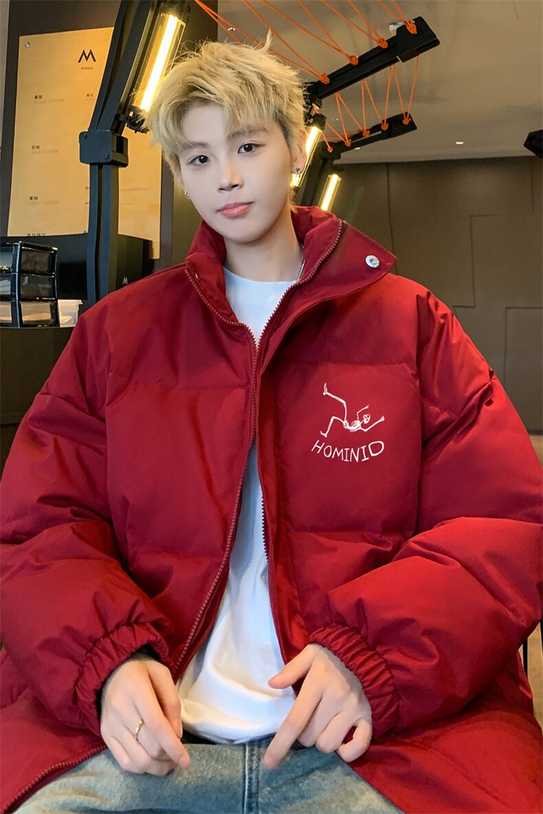 ！2025秋冬新款男士立领棉衣加厚保暖棉服外套MY305特P55,男装棉衣,电商B220