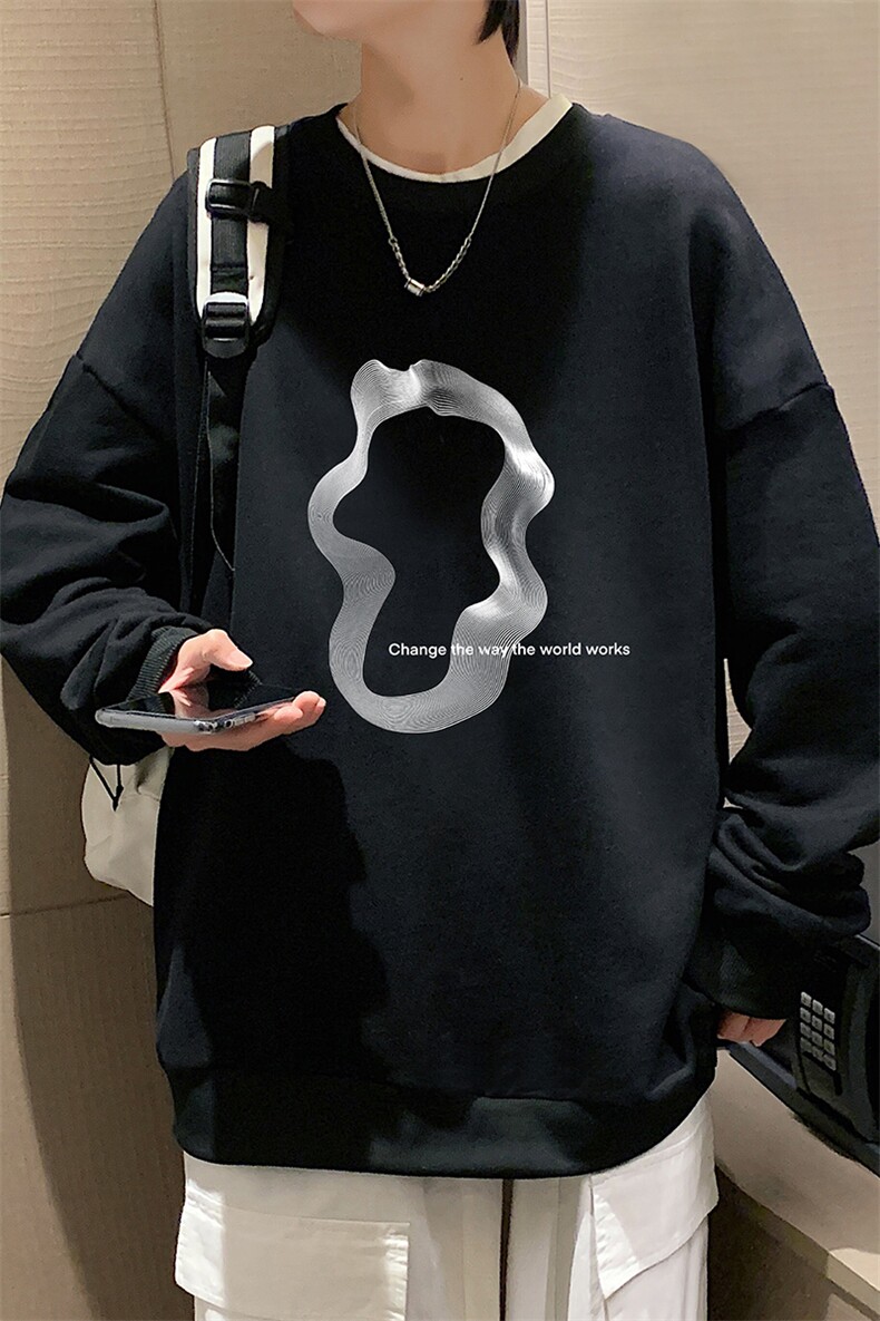 8XL圆领卫衣男超大码胖子肥佬大号长袖t恤S6390-P28,男装卫衣,电商A040