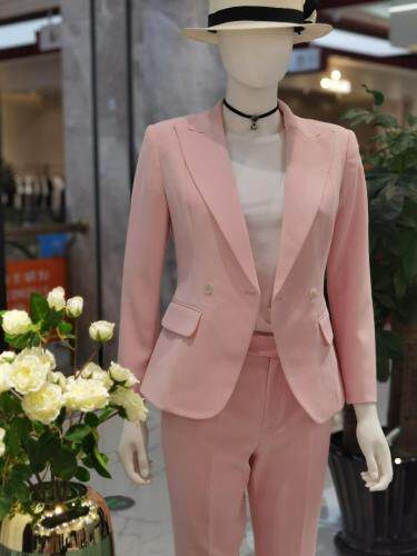 粉色西装套装，女装西装，TALEEN 泰琳