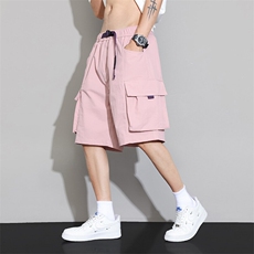 藕粉色