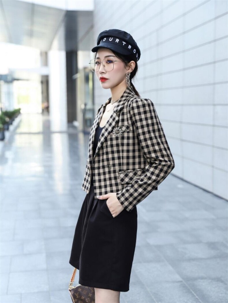 2021春款小西装，女装西装，春语雨桐