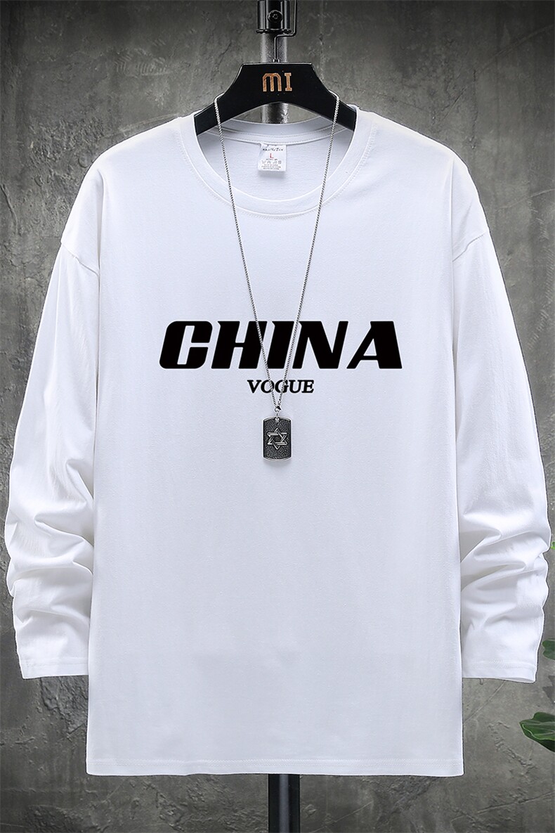 TX3001-P28纯长袖t恤男大码圆领打底衫体恤展架,男装T恤,电商A040A