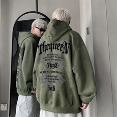 420克麂皮绒潮牌重磅连帽卫衣力推大码男XZ517A-2-JP9903-P55，男装卫衣，星座517A-2