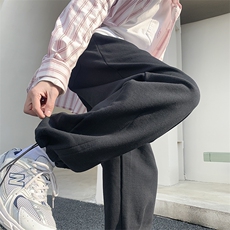 抽绳束脚潮牌纯色百搭休闲卫裤男D328-X85-P65，男装休闲裤，电商D328