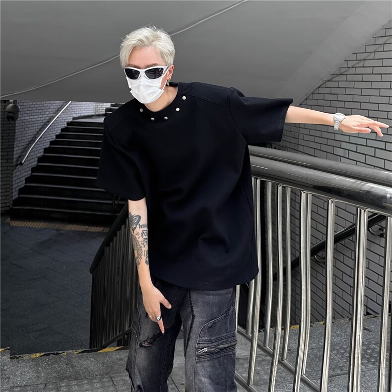 2024春夏季新款男休闲圆领短袖T恤HXT9P28,男装T恤,星座1116-2