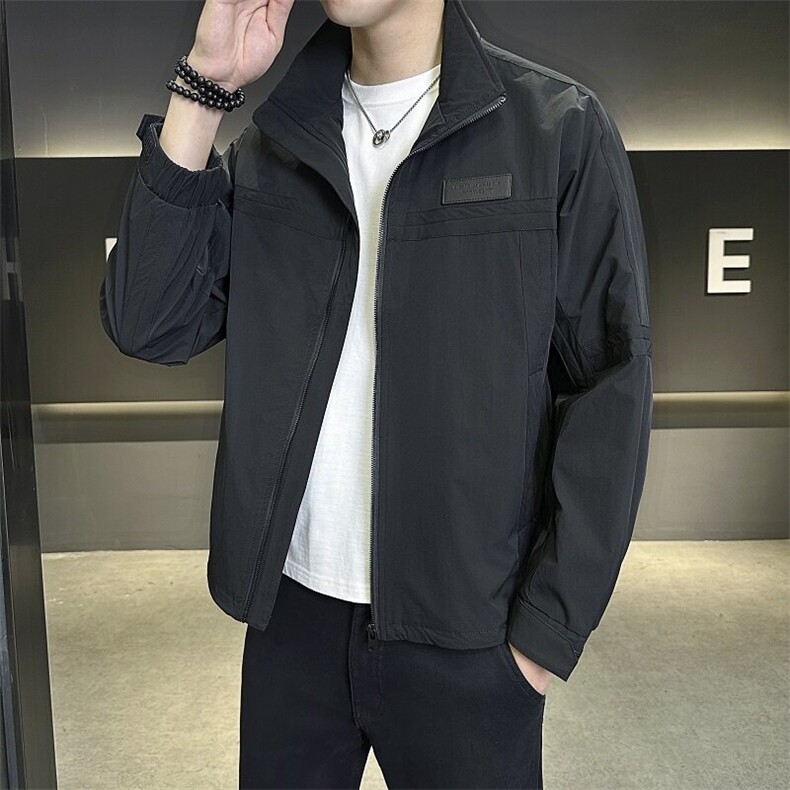 1811P1052025春装新款男士立领夹克外套有现货,男装夹克,星座414（原B263）