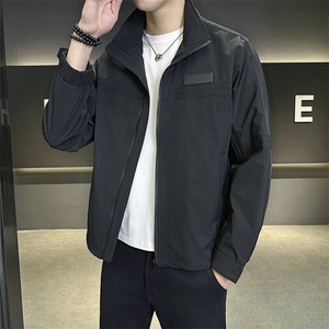 1811 P105 2025春装新款男士立领夹克外套  有现货图片