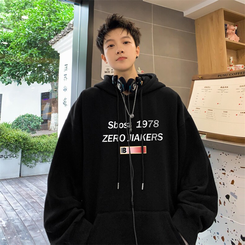 ！连帽圆领卫衣男装港风帽衫男LM179-P35,男装卫衣,电商B367