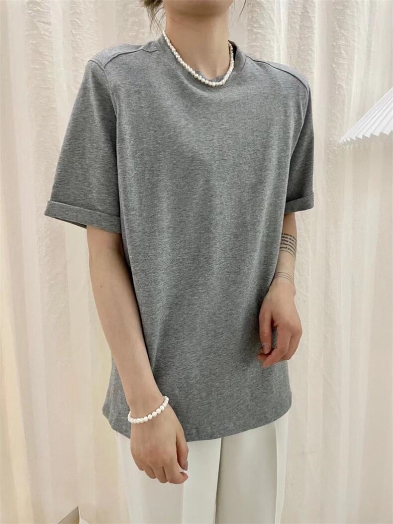 【现货】夏季薄垫肩韩版T，其它，一·贝宣