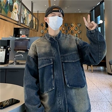 2023美式秋季夹克新款男时尚潮外套N2105P75，男装夹克，星座1116-2