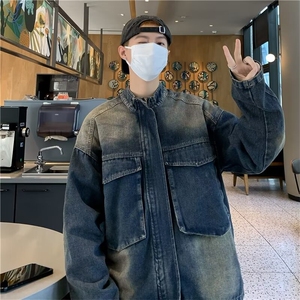 2023美式秋季夹克新款男时尚潮外套 N2105 P75图片