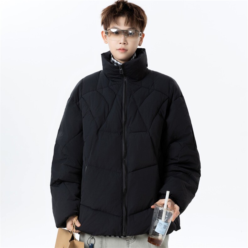 美式高街棉服复古蜘刺侠棉冬季棉袄男女面包服M5099P120控168,男装棉衣,电商A157