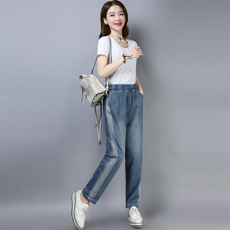 裤子时尚宽松运动2021年春季百搭修身显瘦,女装休闲裤,小林双子