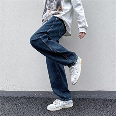 美式牛仔裤男春秋新款休闲直筒裤NB45P45，男装牛仔裤，星座1116-2