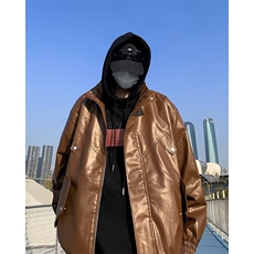 美式秋冬季新款皮衣外套RW159P80，男装夹克，星座1116-2