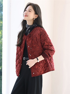 新中式盘扣棉服外套女冬2025新款时尚洋气加厚保暖显瘦短款棉衣图片