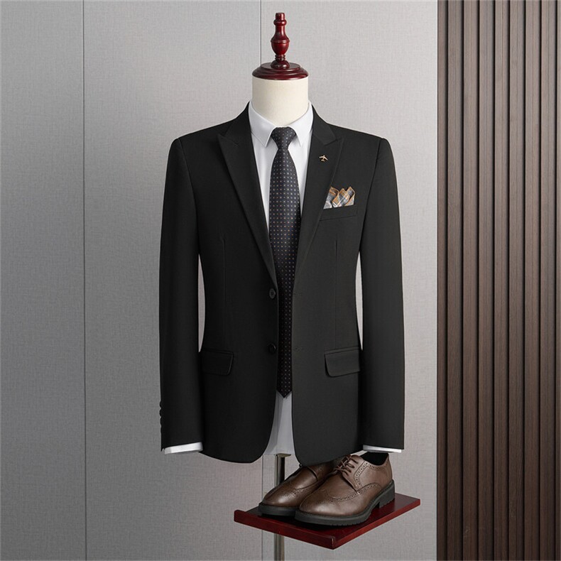 春季韩版西服男修身休闲英伦职业装小西装纯色外套新郎结婚礼服潮，男装西服，星座505-2（原电商A260-1)