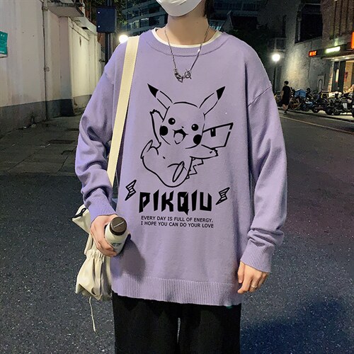M67078-P45 加绒款-P65圆领毛衣男大码针织衫男毛线衣线衫图片