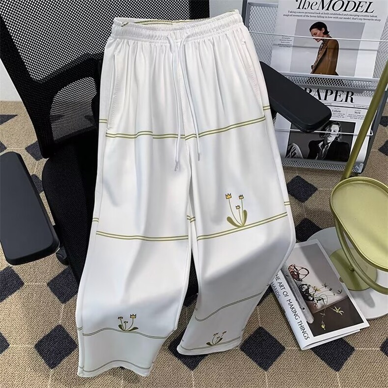 直筒水洗文艺简约日系流行时尚新款ins潮流慵懒百搭秋季E126/P32，男装休闲裤，星座506B