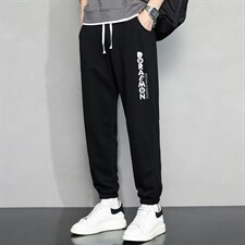 休闲裤男22秋冬新款舒适百搭运动裤潮牌修身工装裤学生卫裤Z918，男装休闲裤，星座815-2