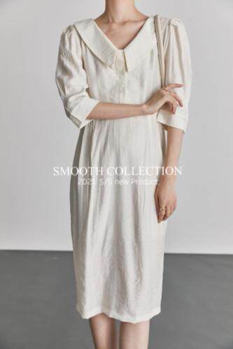 半袖连衣裙sm，女装连衣裙，SMOOTH